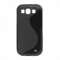 Housse / Etui Minigel S-Line Noir pour Samsung I9300 Galaxy S III